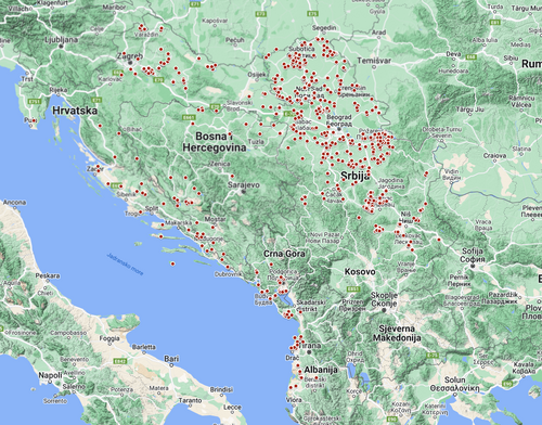 Hotspots of quail hunting in the Balkans