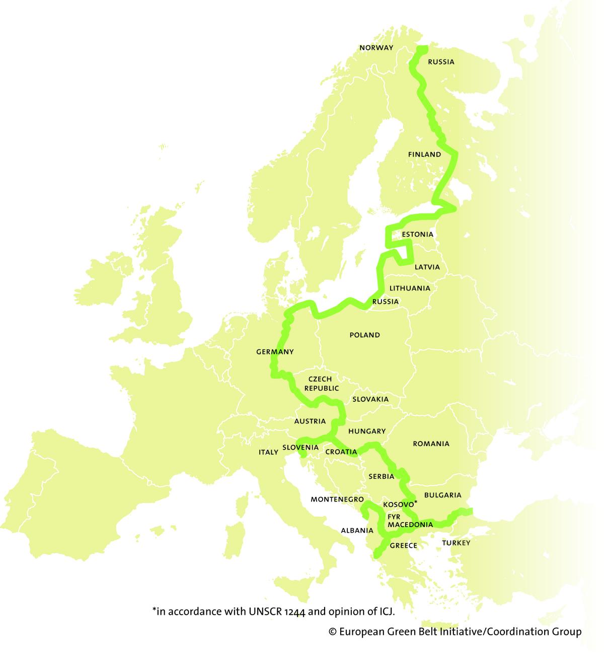 The European Green Belt: Nature Conservation Connects Neighbours 