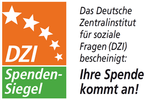 [Translate to Englisch:] Logo des DZI-Spendensiegels